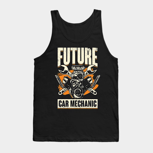 Future Car Mechanic Tank Top by Dolde08